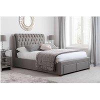 Birlea Valentino Bed in Grey | Size: Double