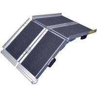 Loops 6ft Folding Suitcase Ramp - Robust Non Slip Surface - 272kg Weight Limit