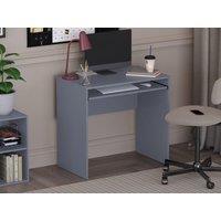 Home Discount Vida Designs Huby Computer Desk Grey Storage Office Study Gaming Table