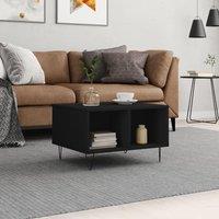 Berkfield Home Coffee Table Black 60x50x36.5 cm Engineered Wood