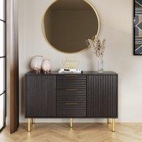 GFW Nervata Sideboard in Black