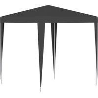 Berkfield Home Professional Party Tent 2x2 m Anthracite in Black