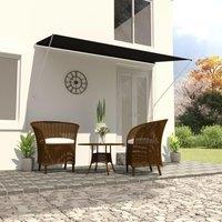 Berkfield Home Retractable Awning 300x150 cm Anthracite in Black