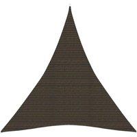 Sunshade Sail 160 g/m Brown 5x6x6 m HDPE