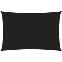 Berkfield Home Sunshade Sail Oxford Fabric Rectangular 2x4 m Black