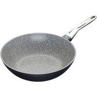MasterClass Stir Fry Pan / Wok For Induction Hob in Grey
