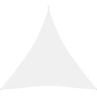 Berkfield Home Sunshade Sail Oxford Fabric Triangular 4.5x4.5x4.5 m White