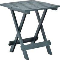 Berkfield Home Folding Garden Table Green 45x43x50 cm Plastic | Size: 45 x 43 x 50 cm