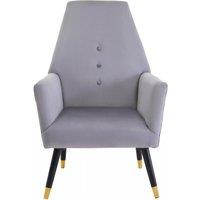 Interiors by Premier Loretta Velvet Button Detail Chair