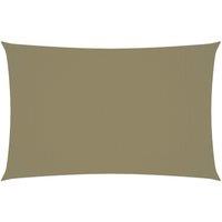Sunshade Sail Oxford Fabric Rectangular 2x4.5 m Beige
