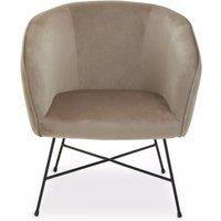 Orsina Stockholm Velvet Chair in Brown