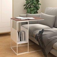 Berkfield Home Side Table white 55x36x59.5 cm Engineered Wood