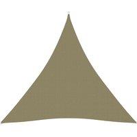 Sunshade Sail Oxford Fabric Triangular 4.5x4.5x4.5 m Beige