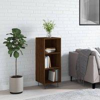 Berkfield Home Sideboard Brown Oak 34.5x32.5x90 cm Engineered Wood