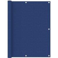 Balcony Screen Blue 120x600 cm Oxford Fabric