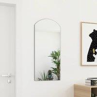 Berkfield Home Mirror 90x45 cm Glass in White
