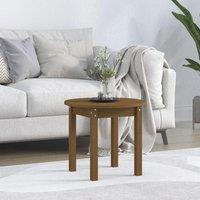 Berkfield Home Coffee Table Honey Brown 45x40 cm Solid Wood Pine