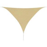 Sunshade Sail Oxford Fabric Triangular 3.6x3.6x3.6 m Beige
