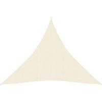 Sunshade Sail 160 g/m Cream 4.5x4.5x4.5 m HDPE