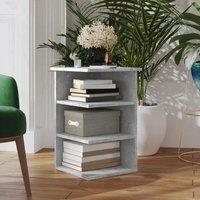 Berkfield Home Side Cabinet Concrete Grey 35x35x55 cm Engineered Wood | Size: 35 x 35 x 55 cm