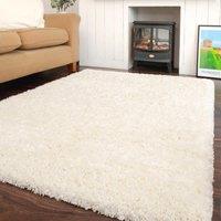 Kukoon Cream Super Soft Shaggy Rug | Size: 200 cm x 290 cm