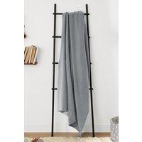 OHS Wholesale 10 Pack Plain Fleece Blanket Sofa Throw Joblot in Silver | Size: 120 cm x 150 cm