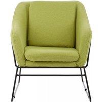 Orsina Green Chair, Velvet Bedroom Chair, Stain-Resistant Armchair for Living Room, Versatile Lounge Chair