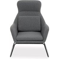 Orsina Stockholm Velvet Armchair in Grey