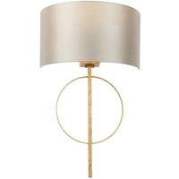 'TRENTO' Dimmable Stylish Contemporary Indoor 5 Light Fabric Wall Lamp