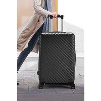 Lightweight Hardside Travel Suitcase with Spinner Wheels, 28" Black