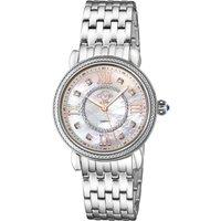 Marsala Swiss Quartz Diamonds Bracelet watch