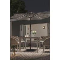 3m Outdoor Solar 24 LED Lights Patio with Crank (Base is not included)