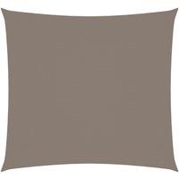 Sunshade Sail Oxford Fabric Square 4.5x4.5 m Taupe