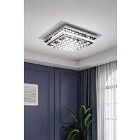 Modern Fancy Crystal LED Flush Mount Ceiling Light