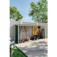 Zinc Steel Firewood Log Storage Shed