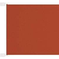 Vertical Awning Terracotta 180x360 cm Oxford Fabric