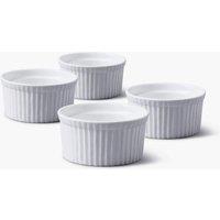 WM Bartleet & Sons Porcelain Ramekin 8.5cm Set of 4 in White