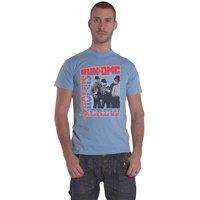 Run DMC Hollis Crew T-Shirt in Blue | Size: Medium