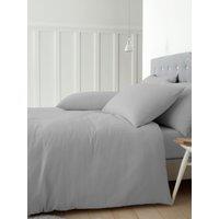 Catherine Lansfield 'Brushed Cotton' Duvet Cover Set in Grey | Size: King