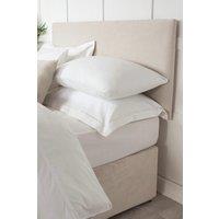 Belledorm Faux Suede Headboard Wrap 60cm in Beige | Size: Double