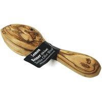Verano Spanish Ceramics Olive Wood Natural Grained Rustic Kitchen Lemon Reamer (L) 14.5cm