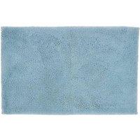 CHRISTY Deep Pile Luxury 100% Cotton 2444GSM Non Slip Bath Rugs in Mid Blue