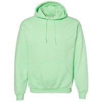 Gildan Heavy Blend Adult Hooded Sweatshirt Hoodie in Green | Size: Large