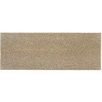 My Mat Washable Indoor Cotton Linen Mat in Natural | Size: 50 cm x 150 cm