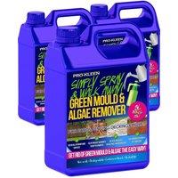ProKleen Patio, Fencing & Decking Cleaner Concentrate 3 x 5L (Makes 75L) in Clear
