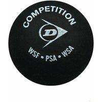 Dunlop Competition Squash Balls (Pack of 3) in Black