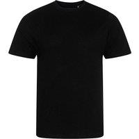 AWDis Men's Cascade logie T-Shirt in Black | Size: 6XL