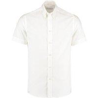 Kustom Kit Men's Premium Oxford Tailored Shirt in White | Size: 17 inches