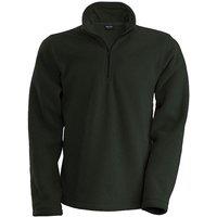 Kariban Men's Enzo 1 4 Zip Fleece Top in Dark Grey | Size: Medium