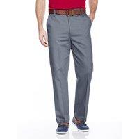 Chums Men's Stain & Water-Resistant Cotton Chino Trousers in Grey | Size: 46S